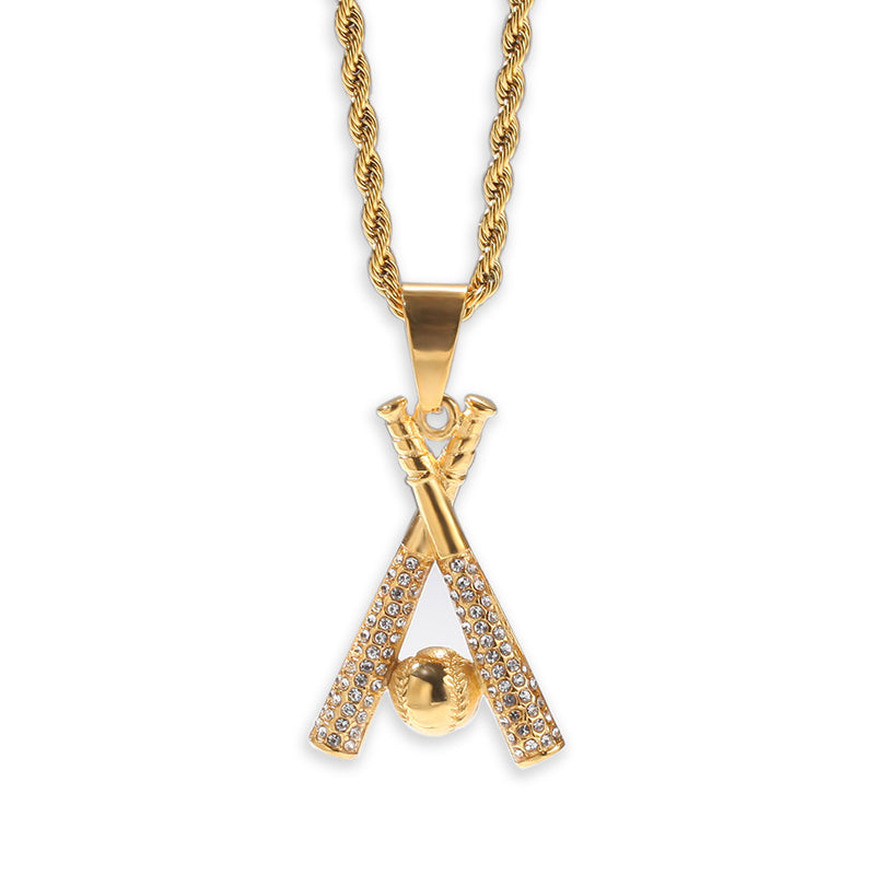 Jewelry Baseball Pendant Necklace Armament