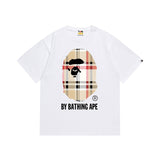 Japanese japanese ape journey bring in wealth and treasure cat short sleeve t youth street campus fashion youth