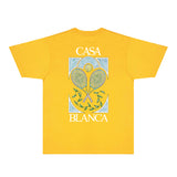 Casablanca T Shirts Fashion Print Street