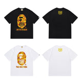 B@pe tshirtsssummer ape head little monkey camouflage short-sleeved round neck t-shirt