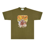 Casablanca T Shirts Fashion Print Street