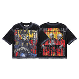 Wholesale s american fashion bkys hot diamond high quality pure cottoncasual short-sleeved t-shirt summer