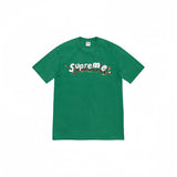 Wholesale export sup streetwear letter print 100% cotton t-shirt - relaxed fit, crew neck, short sleeve