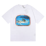 Rhude T Shirts Short Sleeves