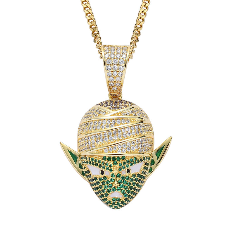 DRAGON BALL Pendants Necklace Male Hip Hop Bick Demon King