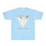 Casablanca T Shirts Fashion Print Street