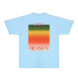 Casablanca T Shirts Fashion Print Street