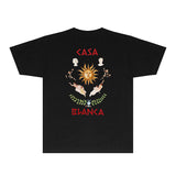 Casablanca T Shirts Fashion Print Street