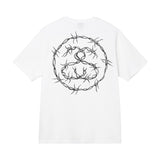Three-label short-sleeve summer men's relaxed fit high-quality t-shirt