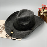 Walter White Fedora Straw Hat Western Cowboy Hat Seaside Vacation Sunshade Knight's Cap