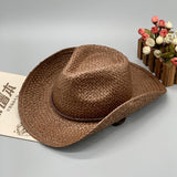 Walter White Fedora Straw Hat Western Cowboy Hat Seaside Vacation Sunshade Knight's Cap