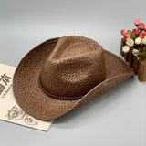Walter White Fedora Straw Hat Western Cowboy Hat Seaside Vacation Sunshade Knight's Cap