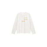Ac letter print high street washed distressed vintage oversized short sleeve couple t-shirt