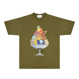 Casablanca T Shirts Fashion Print Street