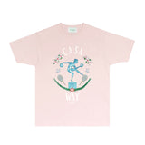 Casablanca T Shirts Fashion Print Street