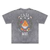 Casablanca Distressed T-Shirt