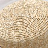 Walter White Hats Gulnazar Straw Straw Flat Top Top Hat Sunshade Width Broad-Brimmed Hat