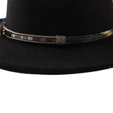 Walter White Fedora Autumn and Winter Feather Woolen Hat British Woolen Jazz Top Hat