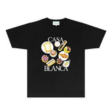 Casablanca T Shirts Fashion Print Street