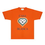 Casablanca T Shirts Fashion Print Street