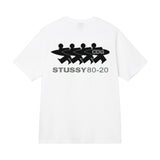 Three-label short-sleeve summer men's relaxed fit high-quality t-shirt