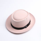 Walter White Hats Men's and Women's Cashmere Fedora Hat Cowboy Hat British Style Top Hat