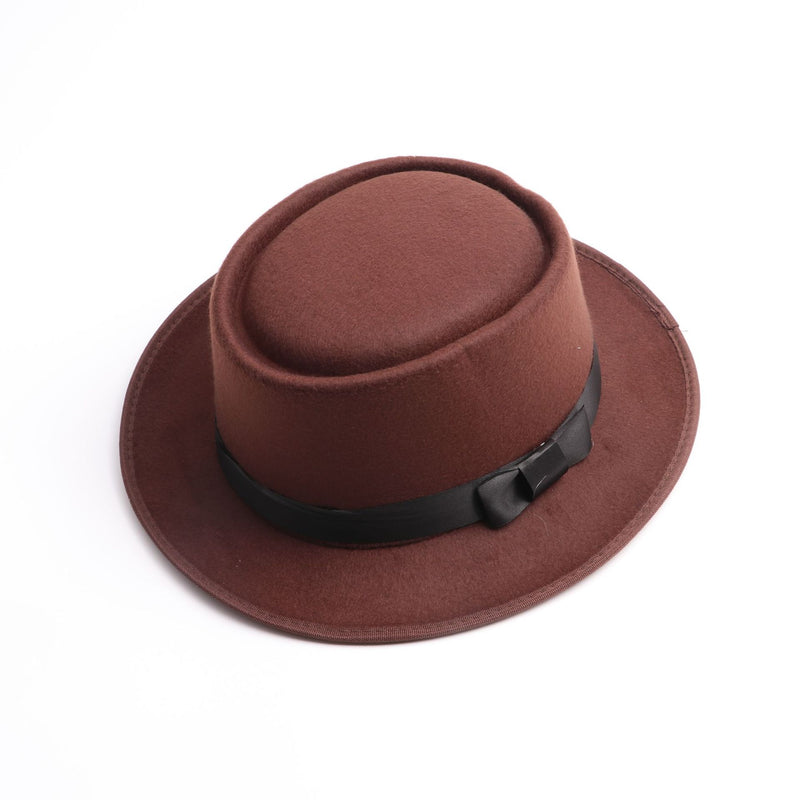 Walter White Hats Men's and Women's Cashmere Fedora Hat Cowboy Hat British Style Top Hat
