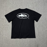 Wholesale foreign trade corteiz devil's island letter logo print short sleeve fog high street couple oversized t-shirt