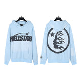 pa long sleeve t-shirt palm tree back letter big logo bat sleeve os dropped shoulders