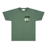 Casablanca T Shirts Fashion Print Street