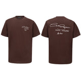 American cole buxton short sleeve men's couple ins high street spring summer loose t-shirt women's cb