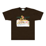 Casablanca T Shirts Fashion Print Street