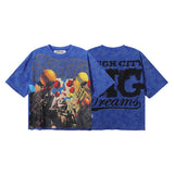 Wholesale s american fashion bkys hot diamond high quality pure cottoncasual short-sleeved t-shirt summer