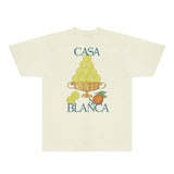 Casablanca T Shirts Fashion Print Street