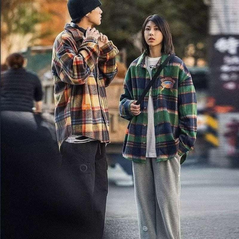 Unisex Baseball Jersey Couple Jacket