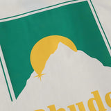 Rhude T Shirts Sunset Classic Print Cotton Casual Short Sleeve Men and Women