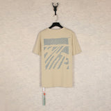 【eu size】authentic off-white print watercolor splatter gradient arrow graffiti ow short sleeve couple tee