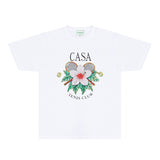 Casablanca T Shirts Fashion Print Street