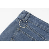 Gallery Dept Jeans Unisex Loose Zippered Hems Flared Jeans