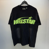 H-star series] fog high street retro women's head washed and distressed couple t-shirt shorts sweatshirt pants