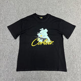 Wholesale foreign trade alcatraz basic series short-sleeve corteiz phantom letter logo print t-shirt
