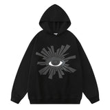 House of errors all-seeing eye graphic tee - trendy short sleeve couple's high street hoodie