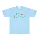 Casablanca T Shirts Fashion Print Street