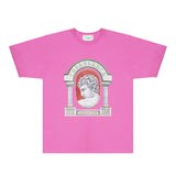 Casablanca T Shirts Fashion Print Street