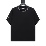 Mm series export wholesale margiela simple style digital four-corner mark couple short-sleeved t-shirtpure cotton high quality