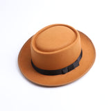 Walter White Hats Men's and Women's Cashmere Fedora Hat Cowboy Hat British Style Top Hat