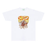 Casablanca T Shirts Fashion Print Street