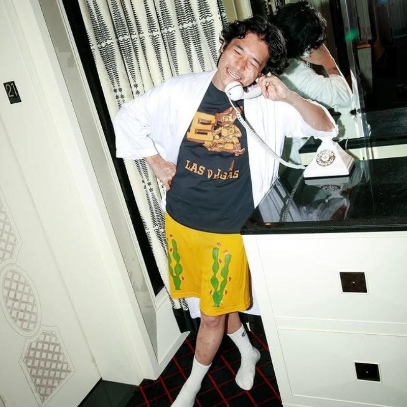 Eric Emanuel EE Shorts Cactus Mesh Shorts Quick-Drying Sports Beach Speedos