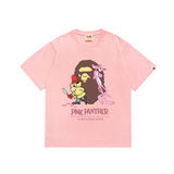 Japanese japanese ape journey bring in wealth and treasure cat short sleeve t youth street campus fashion youth
