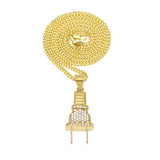 Jewelry 'Plug ' necklace